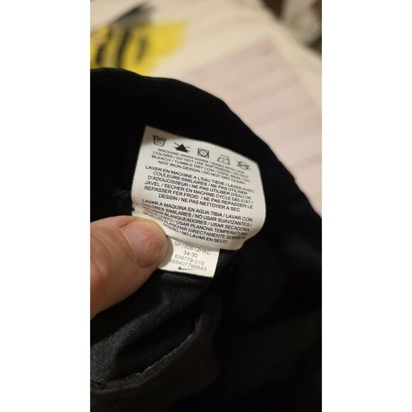 Nike Golf Dri Fit Pants Golf Black Mens 34Wx30L Pockets Preppy Casual Bowling - Picture 10 of 10